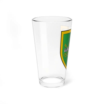St-Peters College Oxford Coat Of Arms (England) (Coat of Arms) Pint Glass 16oz - Go Mug Yourself