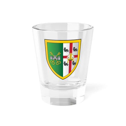 St-Peters College Oxford Coat Of Arms (England) (Coat of Arms) Shot Glass 1.5oz 1.5oz - Go Mug Yourself