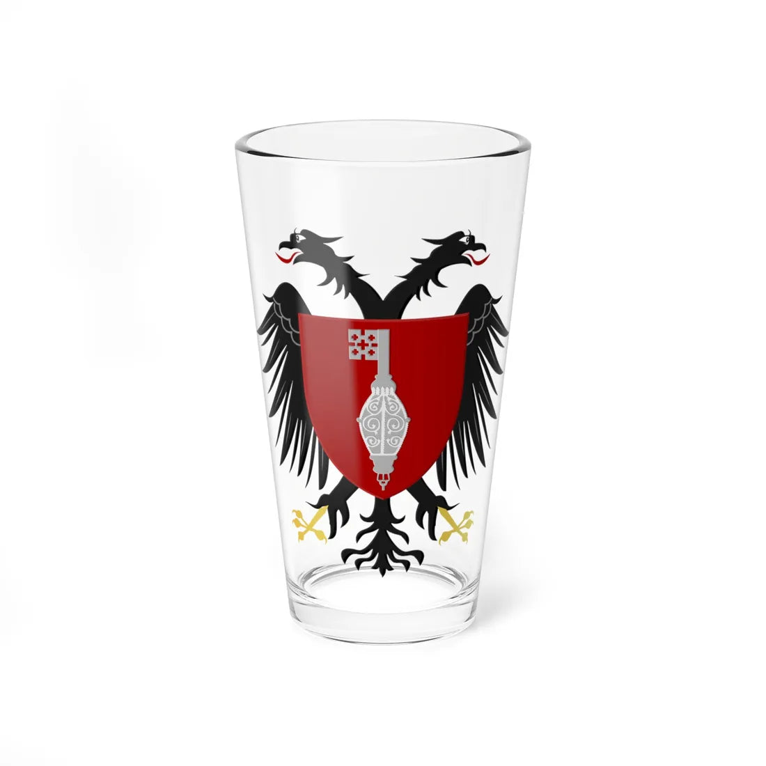 St Servaas wapen (Netherlands) (Coat of Arms) Pint Glass 16oz 16oz - Go Mug Yourself