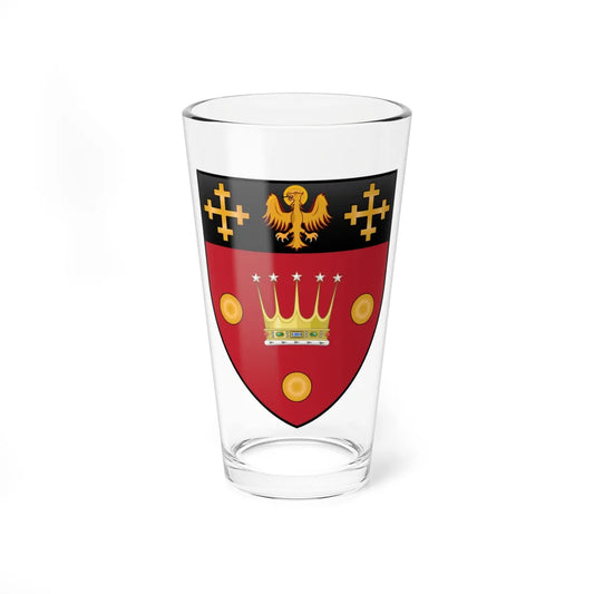 St Stephens House Oxford Coat Of Arms (England) (Coat of Arms) Pint Glass 16oz 16oz - Go Mug Yourself