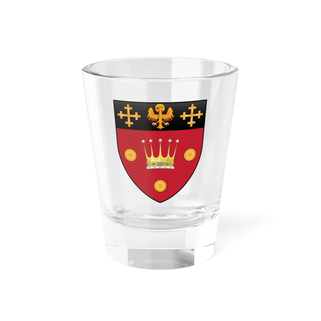 St Stephens House Oxford Coat Of Arms (England) (Coat of Arms) Shot Glass 1.5oz 1.5oz - Go Mug Yourself