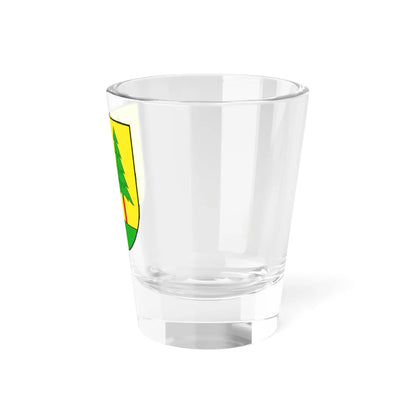 Sta Maria Val Müstair wappen (Switzerland) (Coat of Arms) Shot Glass 1.5oz - Go Mug Yourself