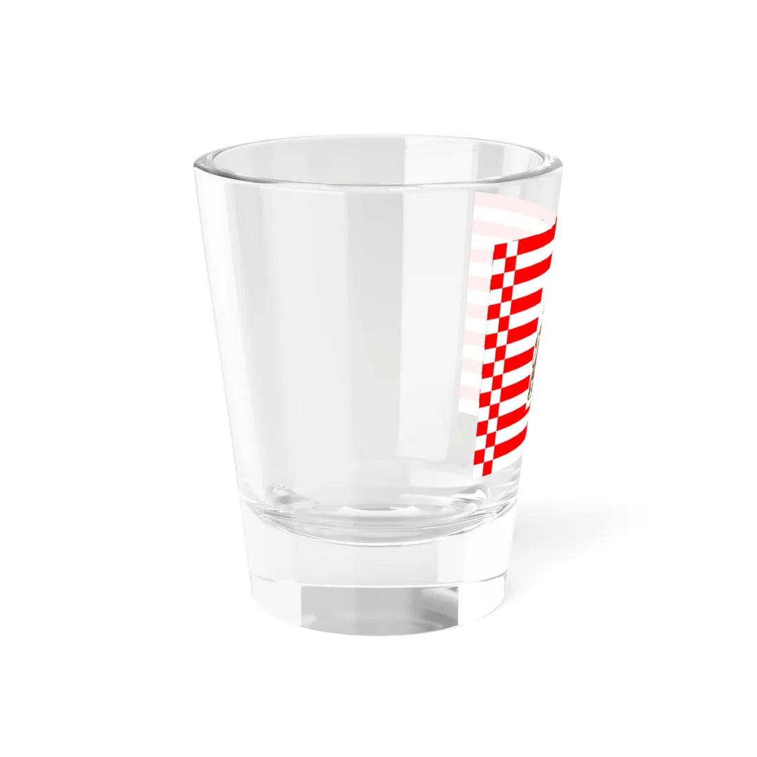Staatsflagge Bremen Kaiserreich (Germany) Shot Glass 1.5oz - Go Mug Yourself