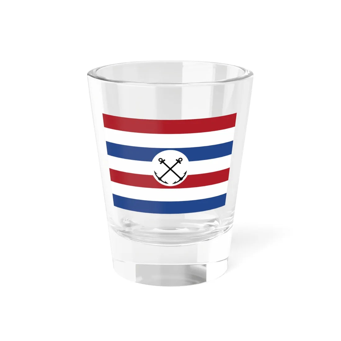 Staatssecretaris van Marine onderscheidingsvlag (Netherlands) Shot Glass 1.5oz 1.5oz - Go Mug Yourself