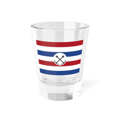 Staatssecretaris van Marine onderscheidingsvlag (Netherlands) Shot Glass 1.5oz 1.5oz - Go Mug Yourself
