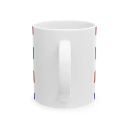 Staatssecretaris van Marine onderscheidingsvlag (Netherlands) White Coffee Mug - Go Mug Yourself