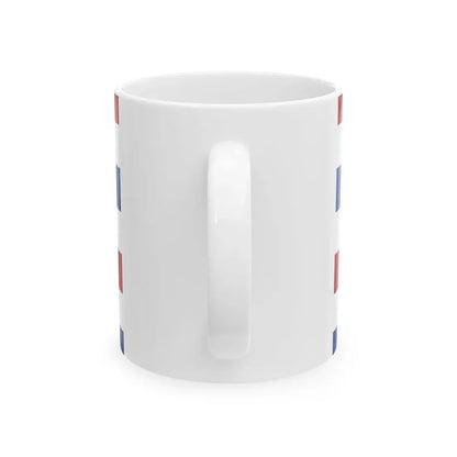 Staatssecretaris van Marine onderscheidingsvlag (Netherlands) White Coffee Mug - Go Mug Yourself