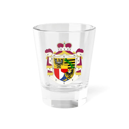 Staatswappen-Liechtensteins (Liechtenstein) (Coat of Arms) Shot Glass 1.5oz 1.5oz - Go Mug Yourself