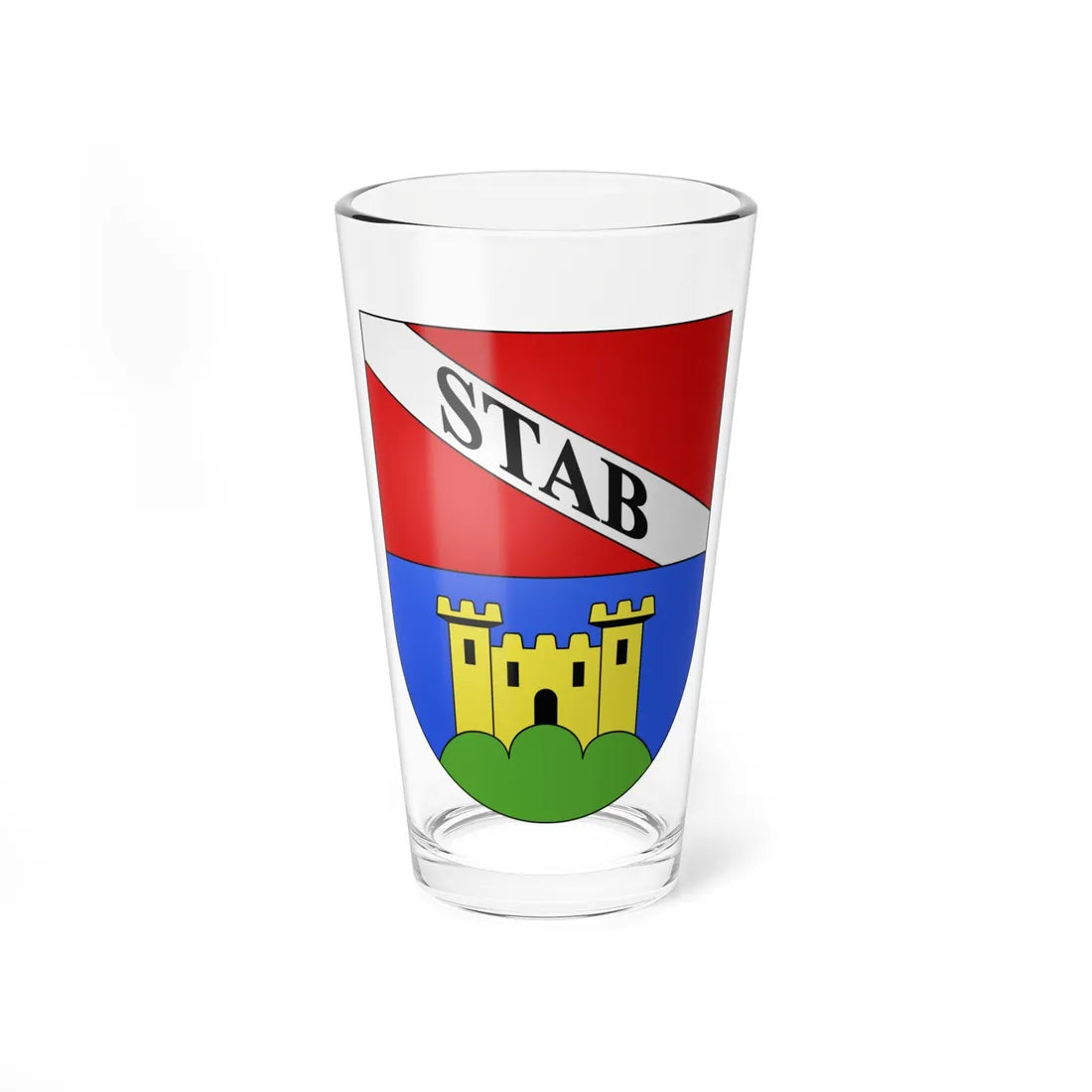 Stabio-coat of arms (Switzerland) (Coat of Arms) Pint Glass 16oz 16oz - Go Mug Yourself