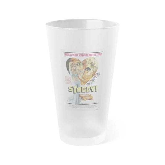 STACEY! 1973 Movie Poster - Frosted Pint Glass 16oz 16oz Frosted - Go Mug Yourself