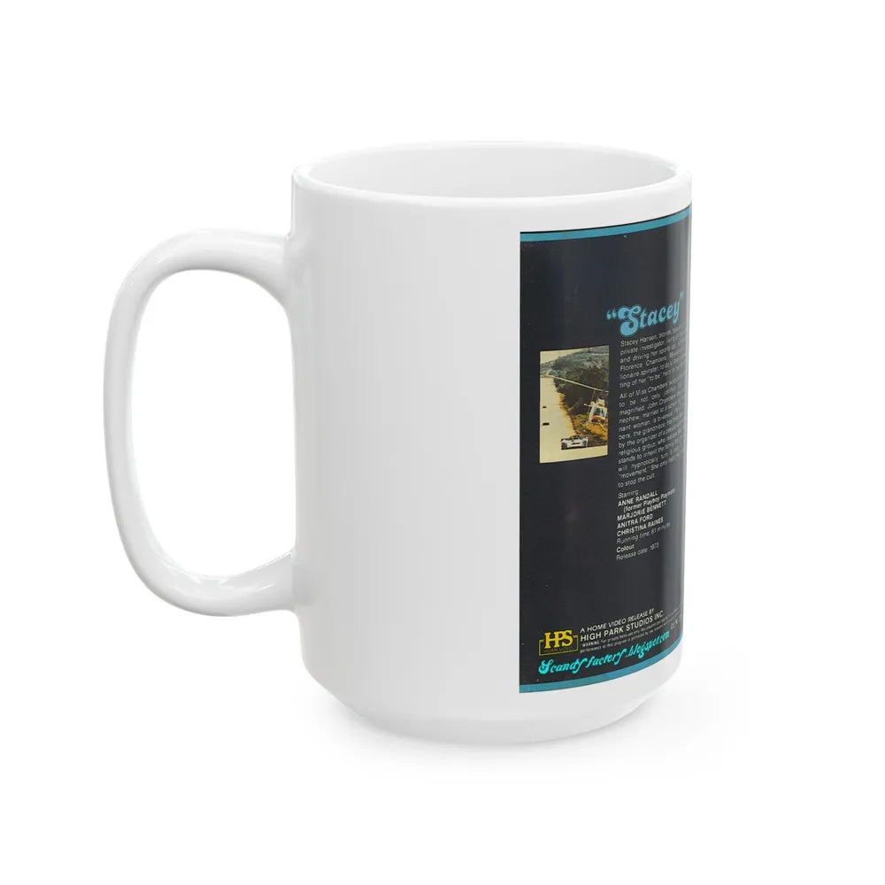 STACEY (VHS COVER) - White Coffee Mug-Go Mug Yourself