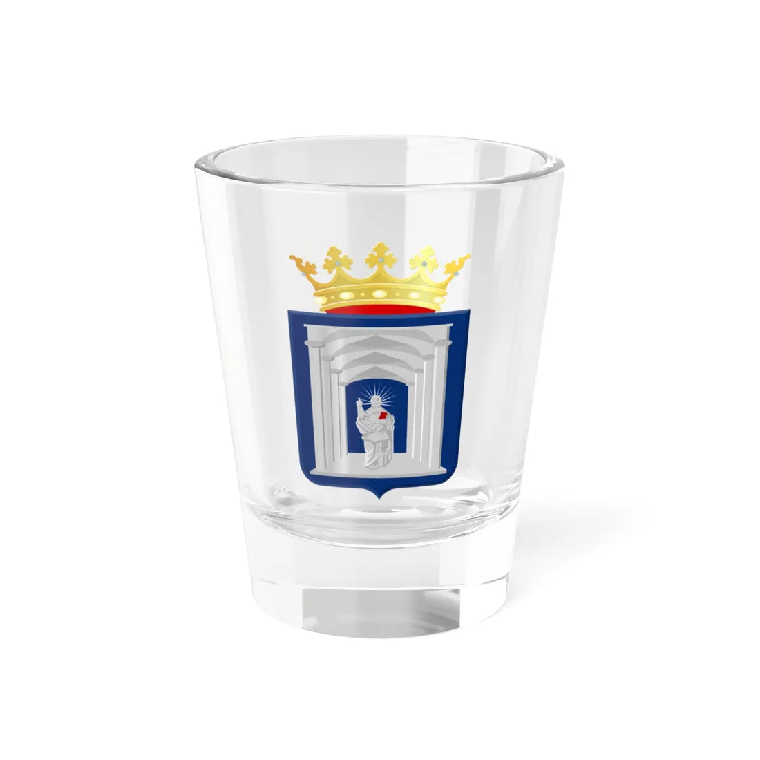 Stad Hardenberg wapen (Netherlands) (Coat of Arms) Shot Glass 1.5oz 1.5oz - Go Mug Yourself
