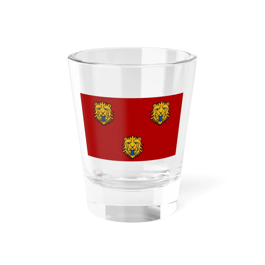 Staden vlag (Belgium) Shot Glass 1.5oz 1.5oz - Go Mug Yourself