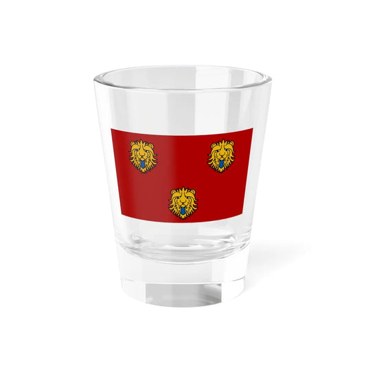 Staden vlag (Belgium) Shot Glass 1.5oz 1.5oz - Go Mug Yourself