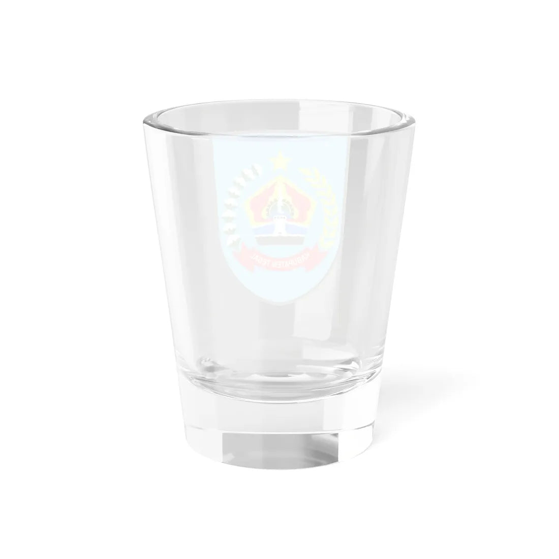 Stadswapen van Tegal 2013-04-07 18-53 (Indonesia) (Coat of Arms) Shot Glass 1.5oz - Go Mug Yourself