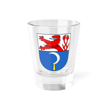 Stadtwappen der kreisfreien Stadt Remscheid (Germany) (Coat of Arms) Shot Glass 1.5oz 1.5oz - Go Mug Yourself