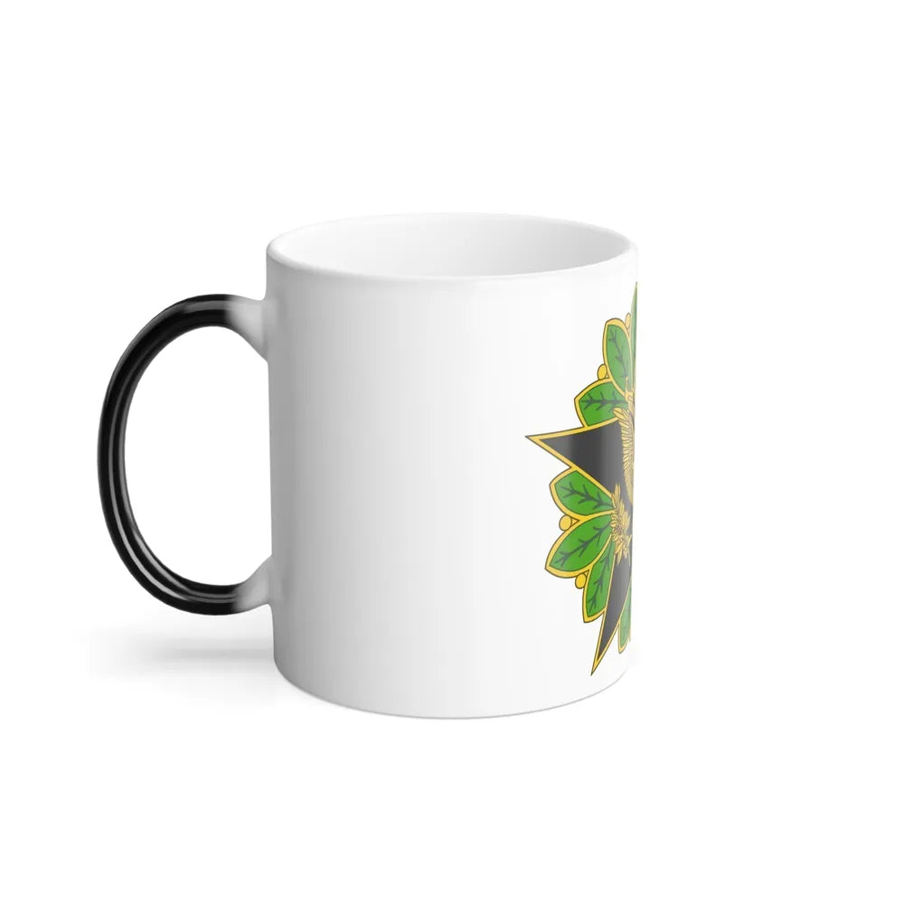 Staff Identification Badge (U.S. Army) Color Changing Coffee Mug-Go Mug Yourself
