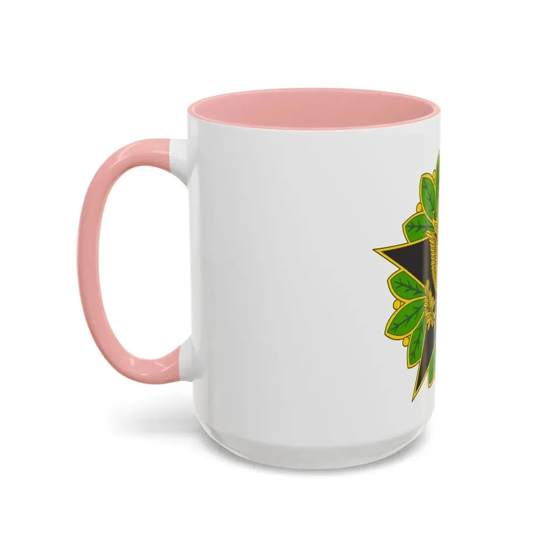 Staff Identification Badge (U.S. Army) Accent Coffee Mug - Go Mug Yourself