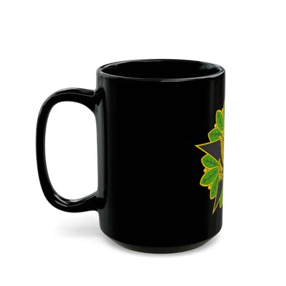 Staff Identification Badge (U.S. Army) Black Coffee Mug - Go Mug Yourself