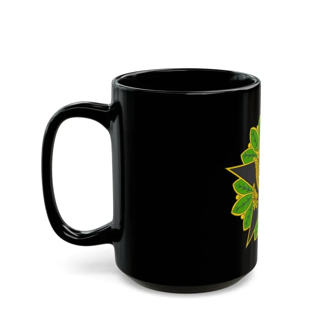 Staff Identification Badge (U.S. Army) Black Coffee Mug - Go Mug Yourself