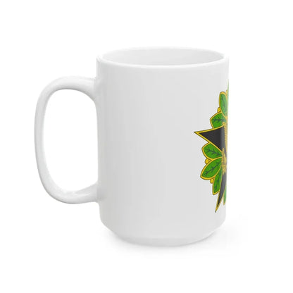 Staff Identification Badge (U.S. Army) White Coffee Mug - Go Mug Yourself