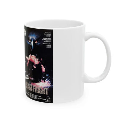 STAGE FRIGHT (VHS COVER) - White Coffee Mug-Go Mug Yourself