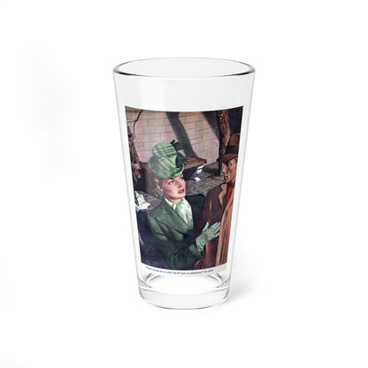 Stalk The Hunter, Liberty, June 26, 1943 (Magazine Illustration) Pint Glass 16oz-16oz-Go Mug Yourself