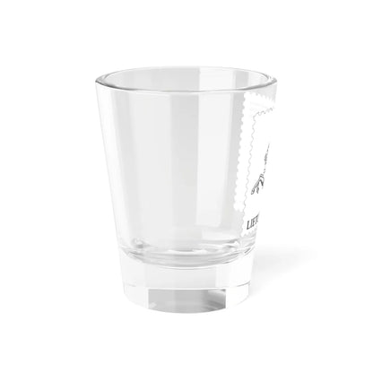 Stamp Coat of arms of the Republic of Lithuania in the 1930s (Lithuania) (Coat of Arms) Shot Glass 1.5oz - Go Mug Yourself