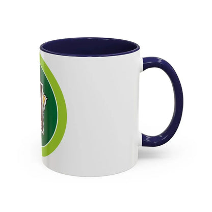 Stamp Collecting (Boy Scout Merit Badge) Accent Coffee Mug - Go Mug Yourself