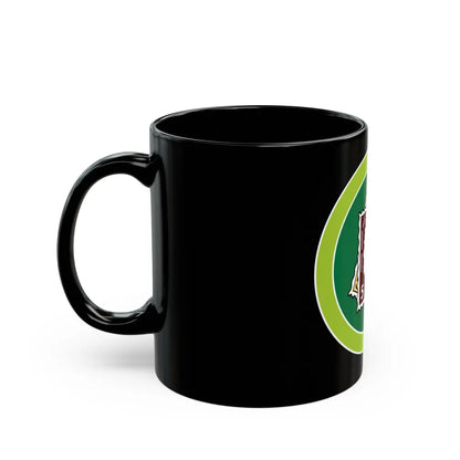 Stamp Collecting (Boy Scout Merit Badge) Black Coffee Mug-Go Mug Yourself