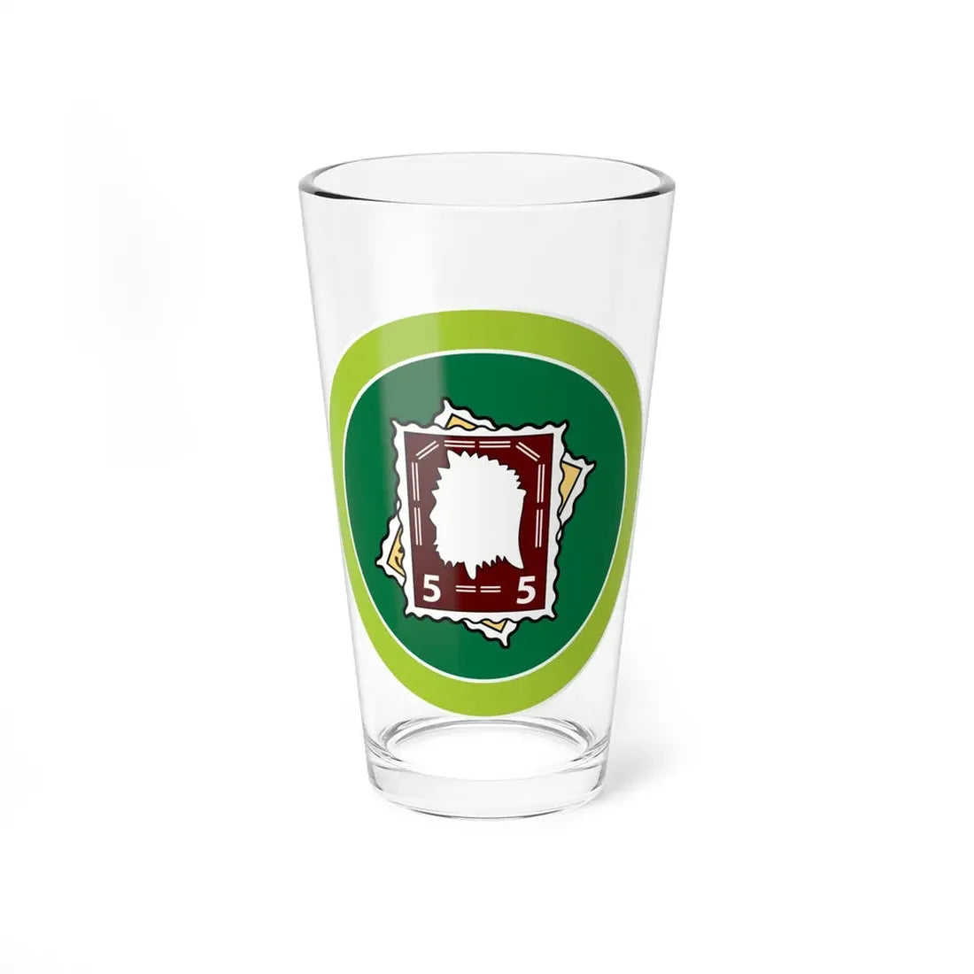 Stamp Collecting (Boy Scout Merit Badge) Pint Glass 16oz 16oz - Go Mug Yourself