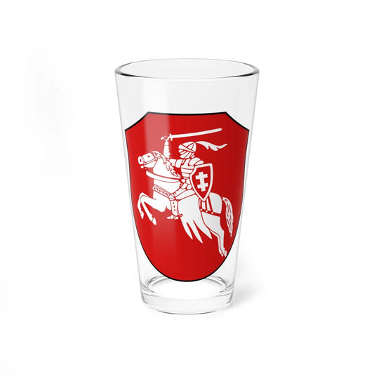 Stamp pahonia 1918 (Belarus) (Coat of Arms) Pint Glass 16oz 16oz - Go Mug Yourself