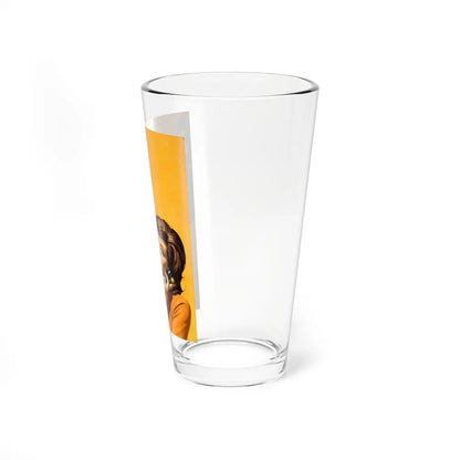 Stan Borack Forecast for Love Paperback Novel Cover (Paperback Library, 1966) - Pint Glass 16oz - Go Mug Yourself