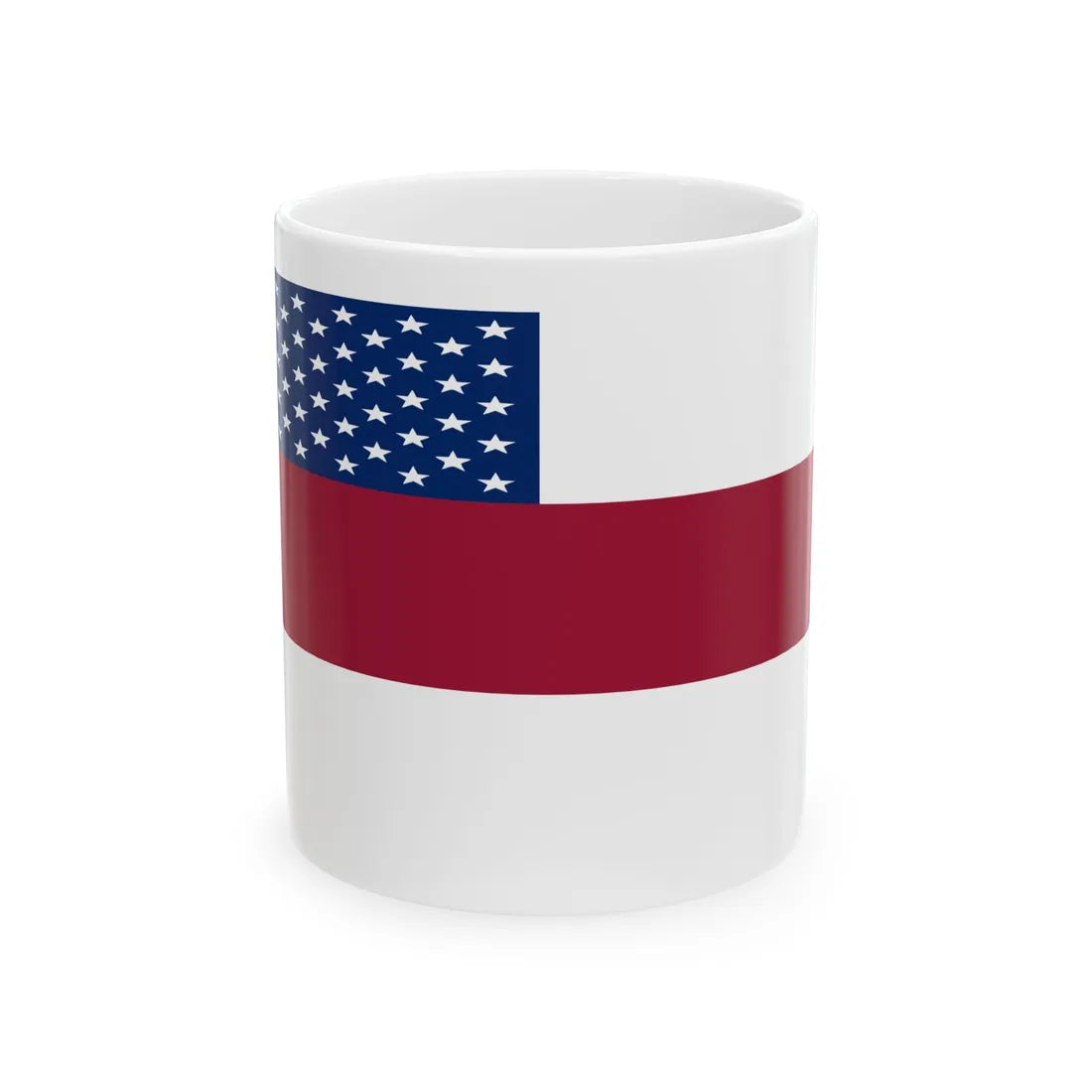 Stan Smiths Lapel Pin (United States) White Coffee Mug 11oz - Go Mug Yourself