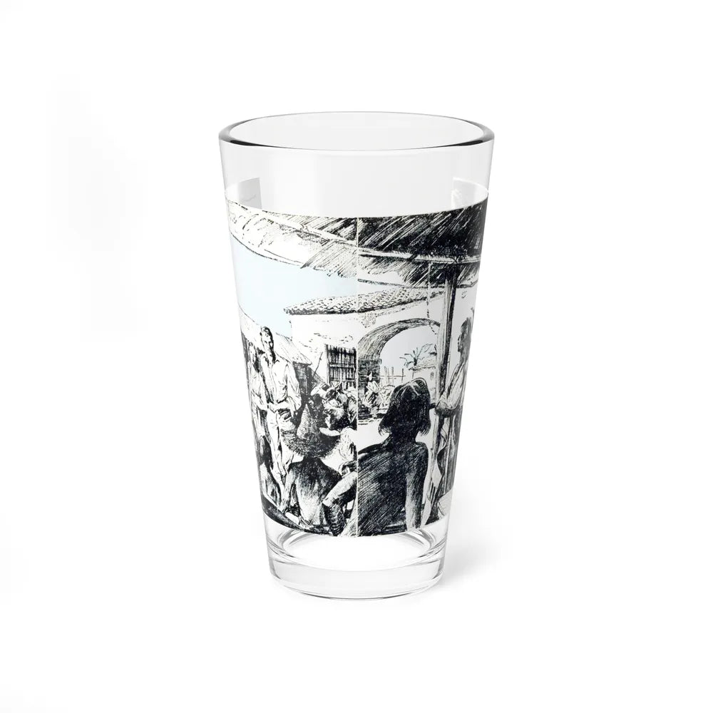 Stand Thou Still (1), Blue Book Magazine, July 1941 (Magazine Illustration) Pint Glass 16oz-16oz-Go Mug Yourself