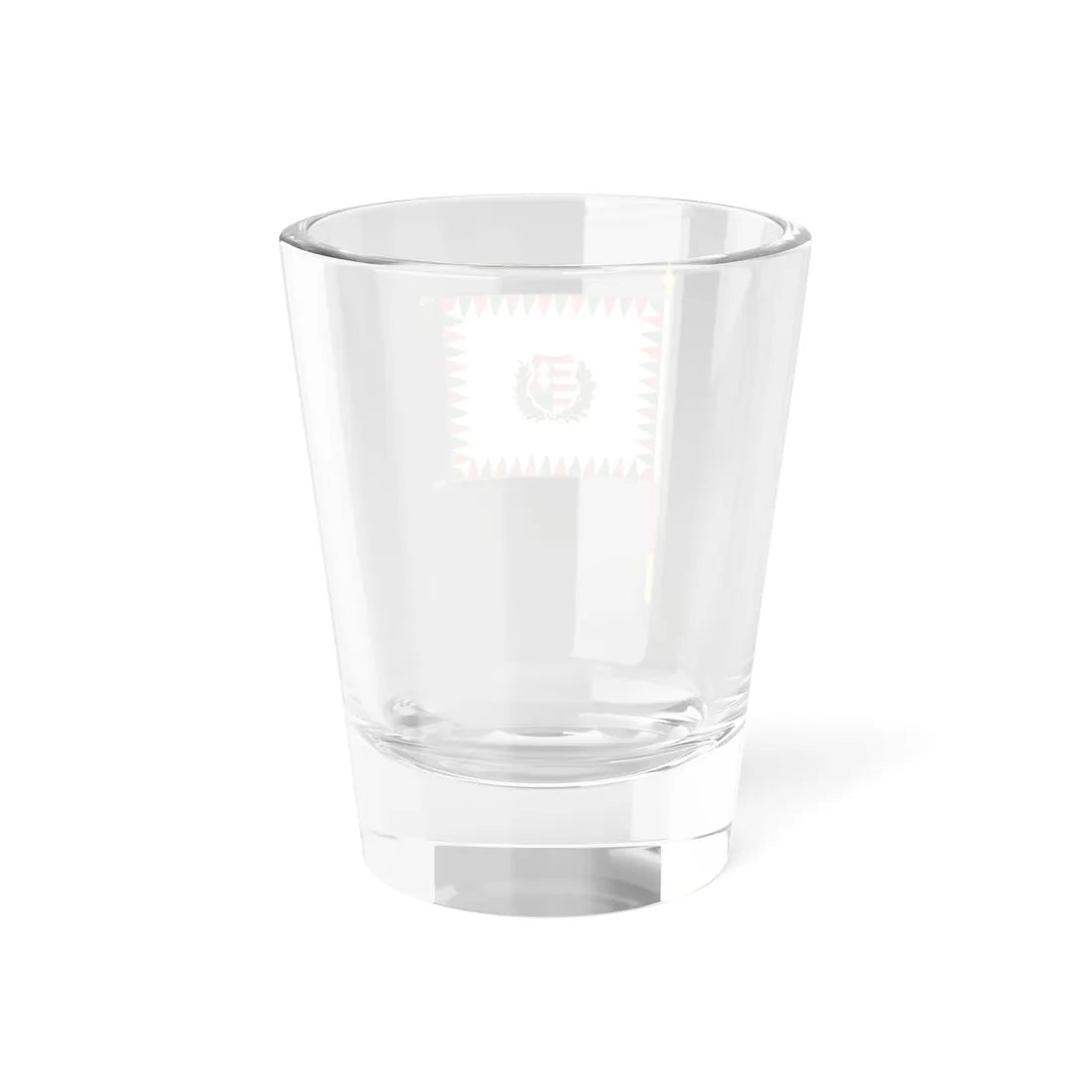 Standard for armoured regiments of the Hungarian Defence Forces 1949 with staff (Hungary) Shot Glass 1.5oz - Go Mug Yourself