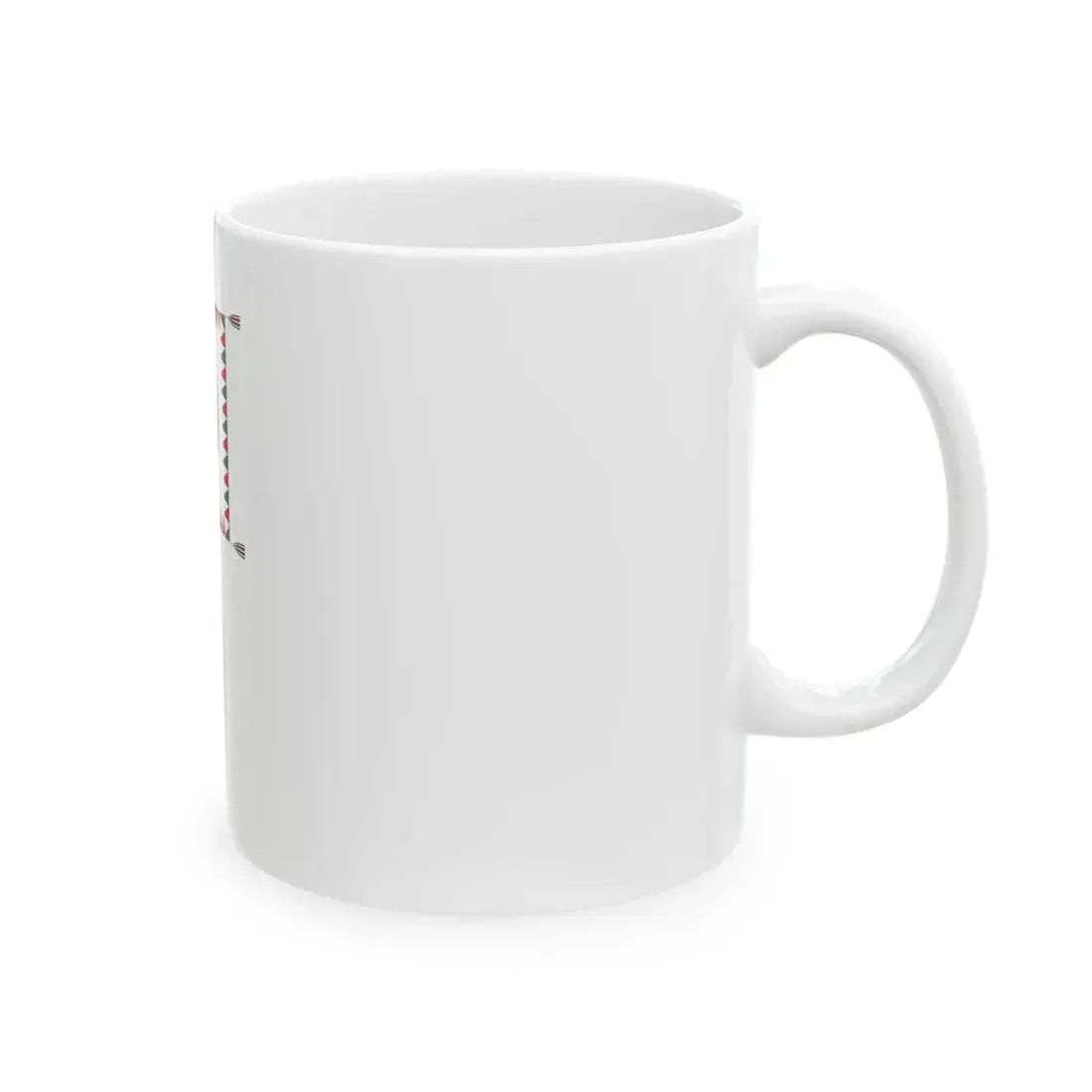 Standard for motorised rifle regiments of the Hungarian Defence Forces 1949 with staff (Hungary) White Coffee Mug - Go Mug Yourself