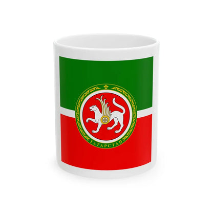 Standard for Tatarstan (Russia) White Coffee Mug 11oz - Go Mug Yourself