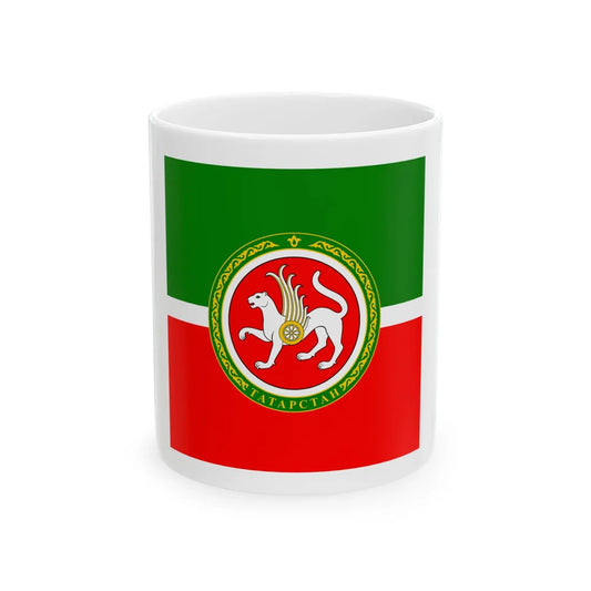 Standard for Tatarstan (Russia) White Coffee Mug 11oz - Go Mug Yourself