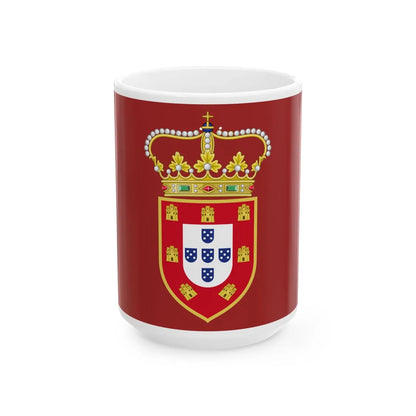Standard King Sebastian of Portugal (Portugal) White Coffee Mug 15oz - Go Mug Yourself