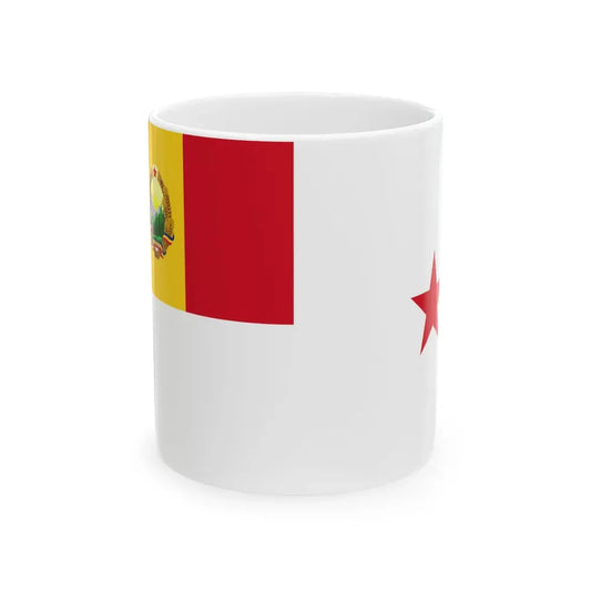 Standard of a Minister of Romania 1952-1965 (Oman) White Coffee Mug 11oz - Go Mug Yourself