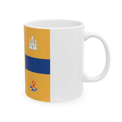 Standard of a Prince of the Netherlands sons of Beatrix (Netherlands) White Coffee Mug - Go Mug Yourself