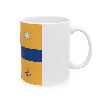 Standard of a Prince of the Netherlands sons of Margriet (Netherlands) White Coffee Mug - Go Mug Yourself