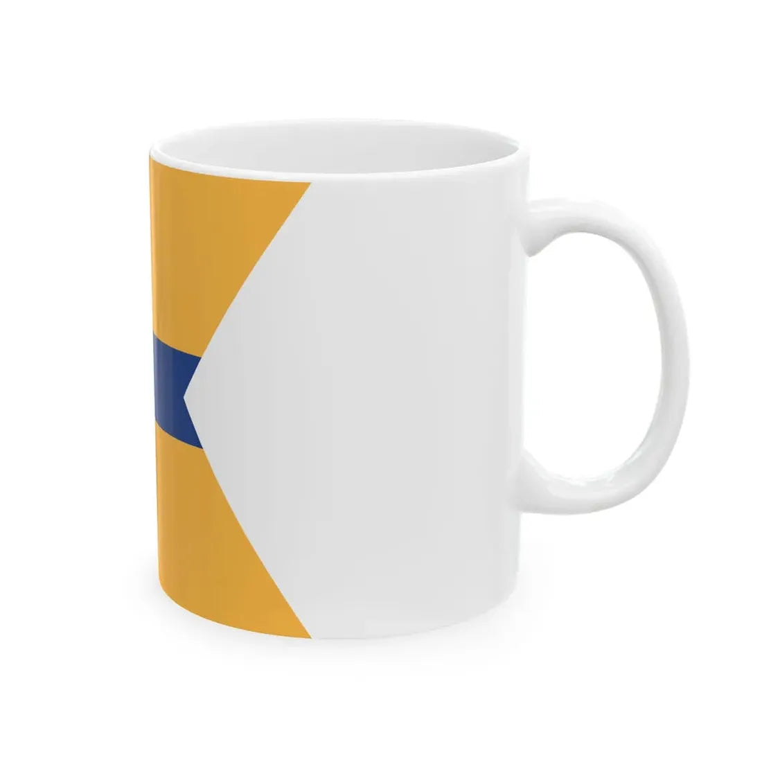 Standard of a Princess of the Netherlands daughters of Juliana (Netherlands) White Coffee Mug - Go Mug Yourself