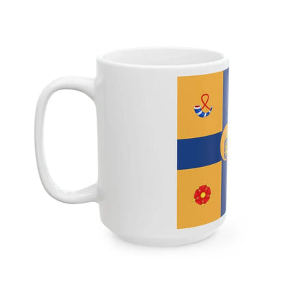 Standard of a Princess of the Netherlands daughters of Juliana (Netherlands) White Coffee Mug - Go Mug Yourself