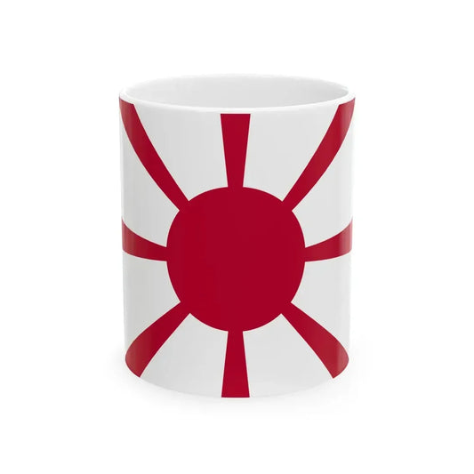 Standard of Admiral of Imperial Japanese Navy (Japan) White Coffee Mug 11oz - Go Mug Yourself