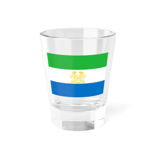 Standard of Ambassadors of Sierra Leone (Sierra Leone) Shot Glass 1.5oz 1.5oz - Go Mug Yourself