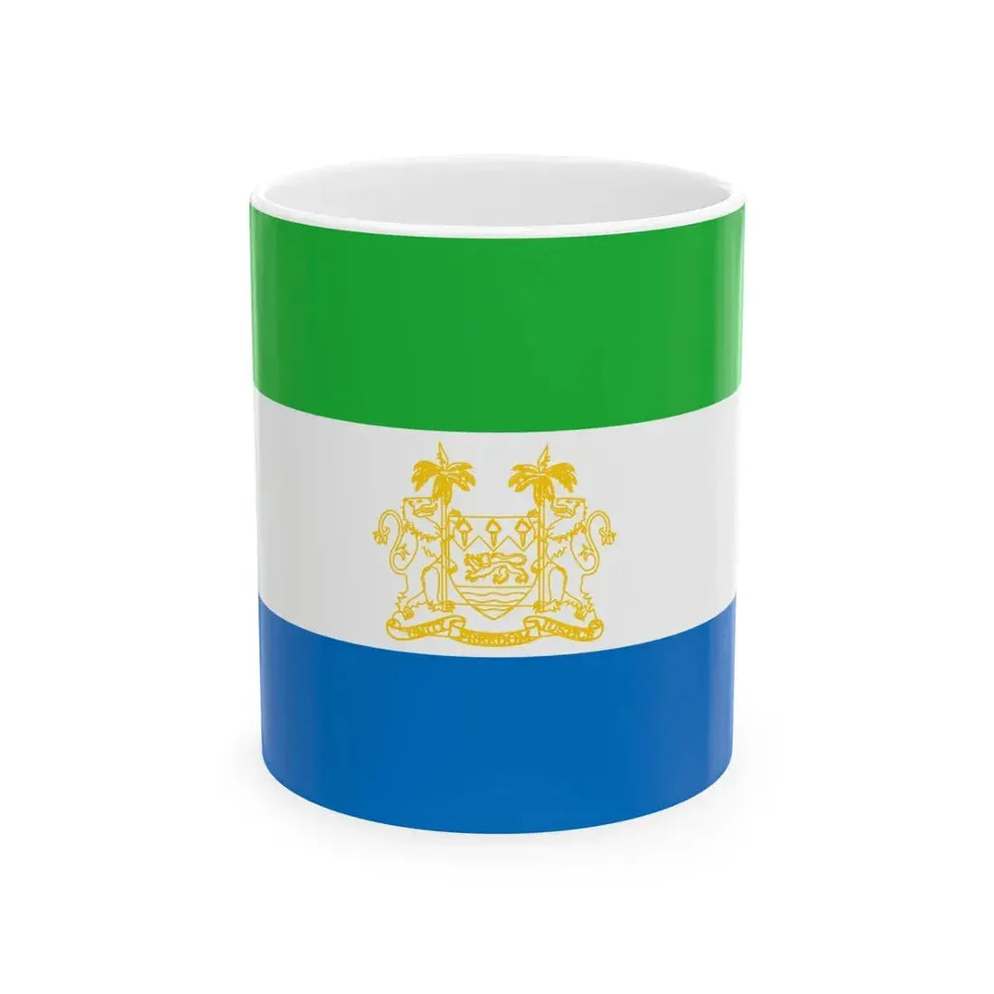 Standard of Ambassadors of Sierra Leone (Sierra Leone) White Coffee Mug 11oz - Go Mug Yourself