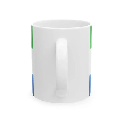 Standard of Ambassadors of Sierra Leone (Sierra Leone) White Coffee Mug - Go Mug Yourself