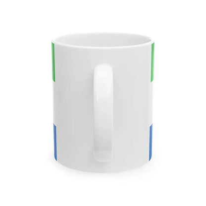 Standard of Ambassadors of Sierra Leone (Sierra Leone) White Coffee Mug - Go Mug Yourself